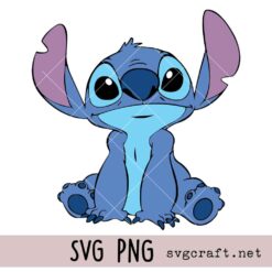 1 Stitch Digital Svg Png, Stitch Eps Svg Png, Cute Stitch Svg Png