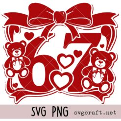 67 Valentine Svg Png, 67 Svg Png, Valentine's Day Svg Png