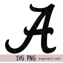 Alabama Svg Png, Symbol letter A logo Svg Png, Alabama sports Letter A Svg Png