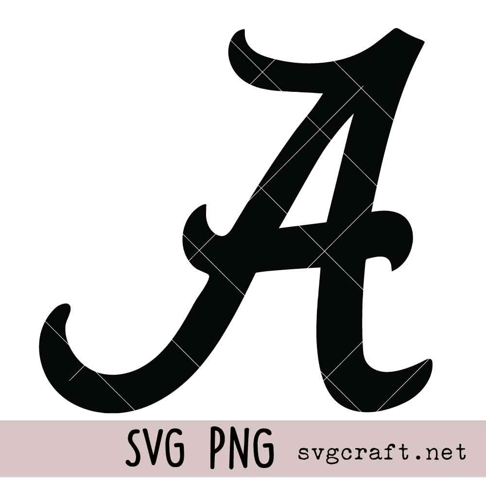 Alabama Svg Png Alabama Svg Png, Symbol letter A logo Svg Png, Alabama sports Letter A Svg Png