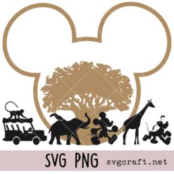 Animal Kingdom Matching Svg Png, Family vacation Svg Png, Wild trip Svg Png