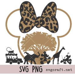 Mouse Animal Kingdom Trip Svg Png, Family vacation Svg Png, Mouse ears Svg Png