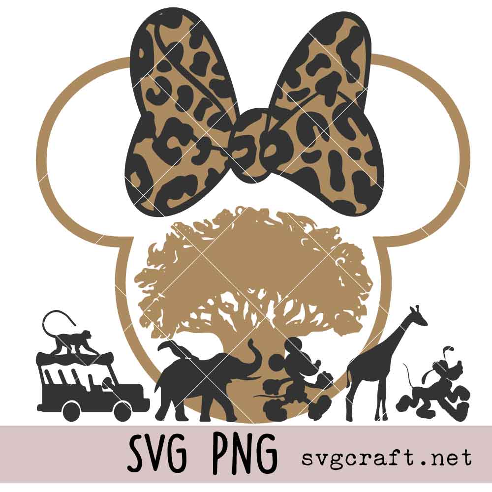 Animal Kingdom Svg Png Mouse Animal Kingdom Trip Svg Png, Family vacation Svg Png, Mouse ears Svg Png