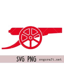 Arsenal FC Logo Svg Png, Arsenal Football Svg Png, Gunners Svg Png