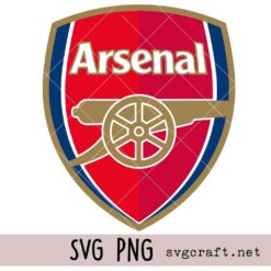 Arsenal London Logo Svg Png, Gunners Svg Png, Arsenal FC Svg Png