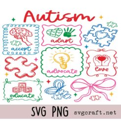 Autism Awareness Svg Png, Puzzle Piece Svg Png, Neurodiversity Svg Png
