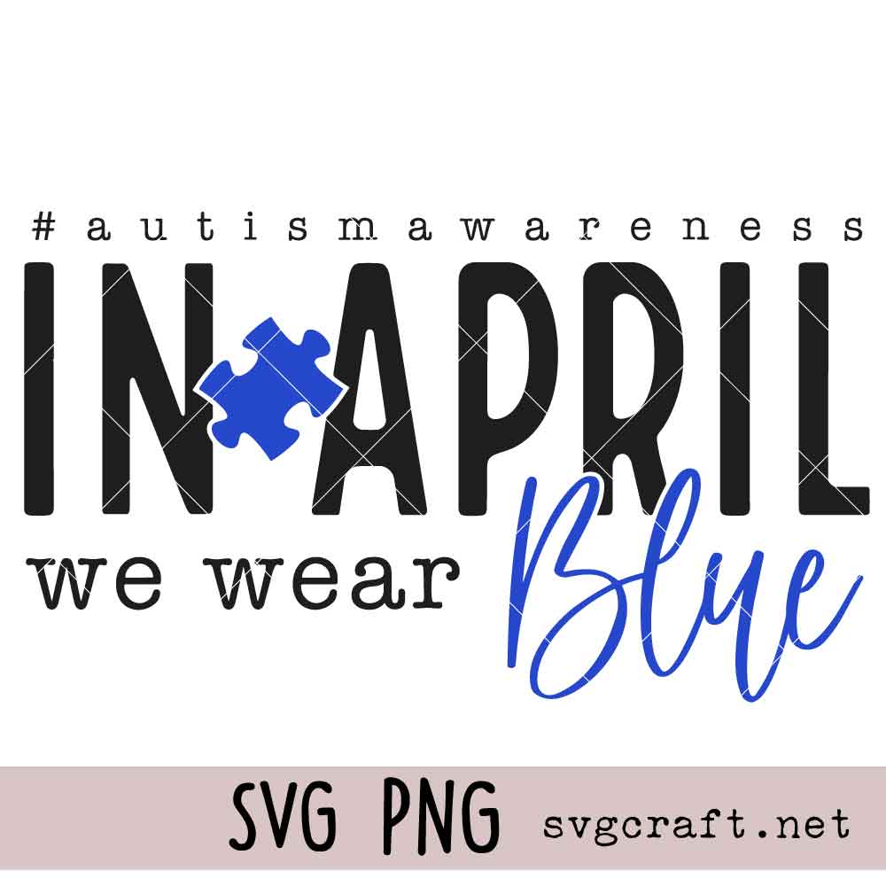 Autism Awareness SVG PNG Autism Awareness Svg Png, Puzzle Piece Svg Png, Austism Svg Png