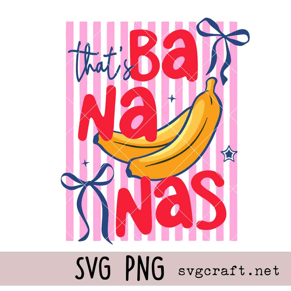 Banana stripes Summer SVG PNG Bananas Stripes Summer SVG PNG, That’s Bananas Svg Png