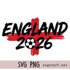 England World Cup 2026 Svg Png, International Soccer Country Svg Png, Football Nations Svg Png
