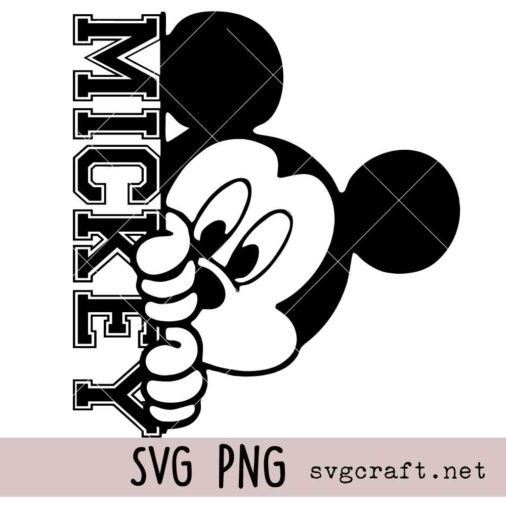 Mickey Varsity Design Svg Png Mickey Varsity Design Svg Png, Family Vacation Svg Png