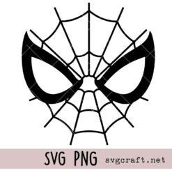 Spiderman Eyes Svg Png, Clean High Contrast Svg Png