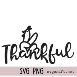 Thankful Svg Png, Thanksgiving Svg Png, Peace sign Svg Png
