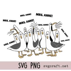 Custom Seagulls Teacher Svg Png, Funny Teacher Svg Png, Teacher Appreciation Gift Svg Png