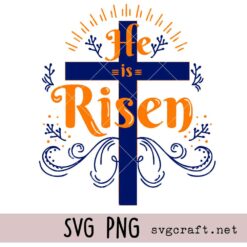 He is Risen Svg Png, Groovy Easter Svg Png, Easter day Svg Png