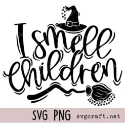 I Smell Children Svg Png, Fun Halloween Digital Design Svg Png