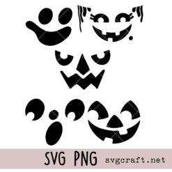 McPunkins Halloween Ghost Pumpkins and Witch Bundle Svg Png, Five McDonald's Vintage Svg Png