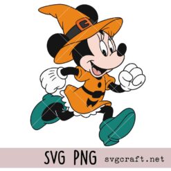 Minnie Halloween Svg Png, Mickey's Not So Scary Party Tee Svg Png