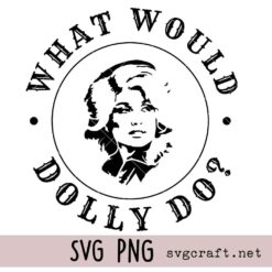 What Would Dolly Do Svg Png